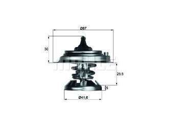 MAHLE TX2985D Termostat (85c) Sprinter 208/212/308/312/408/412d-Vario 512/612/812-T1/208/210/308/310/408/410/507